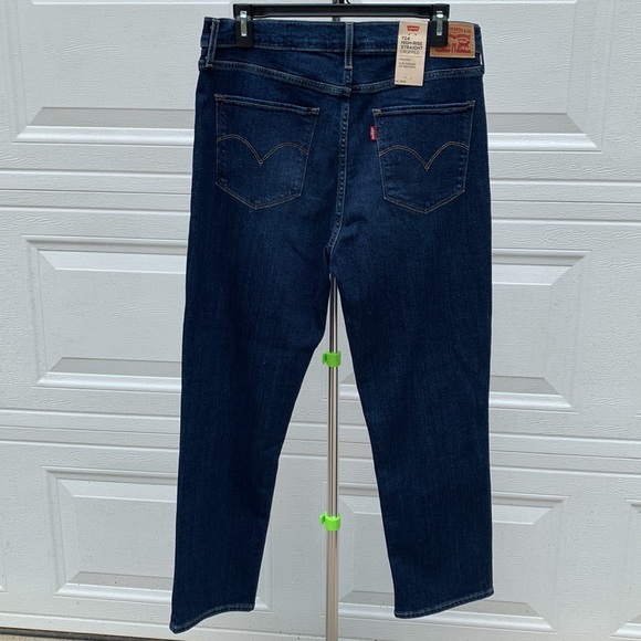 LEVIS HIGH RISE STRAIGHT CROPPED - Picture 5 of 8